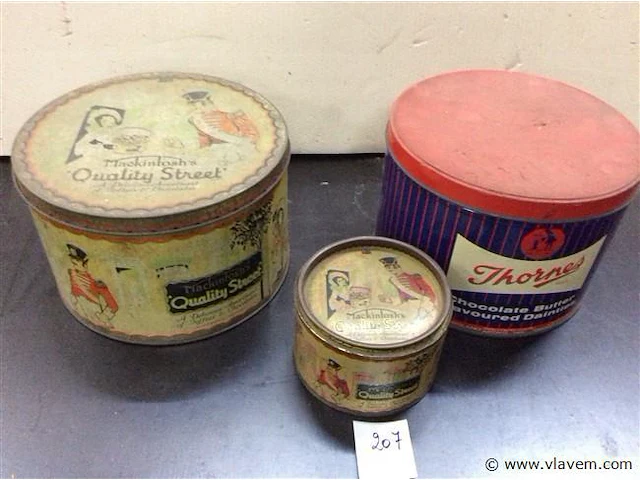 Lot blikken dozen 3stuks - afbeelding 1 van  3