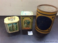 Lot blikken dozen koffie 3stuks - afbeelding 1 van  3