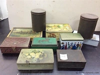 Lot blikken dozen - afbeelding 1 van  3