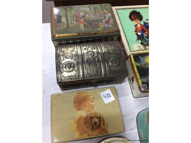 Lot blikken dozen - afbeelding 2 van  3