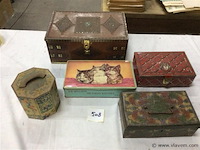 Lot blikken dozen - afbeelding 1 van  3