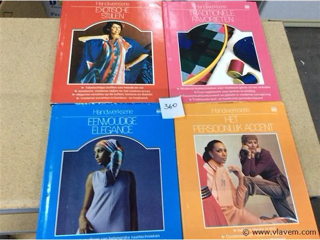 Lot boeken handwerken - afbeelding 1 van  3
