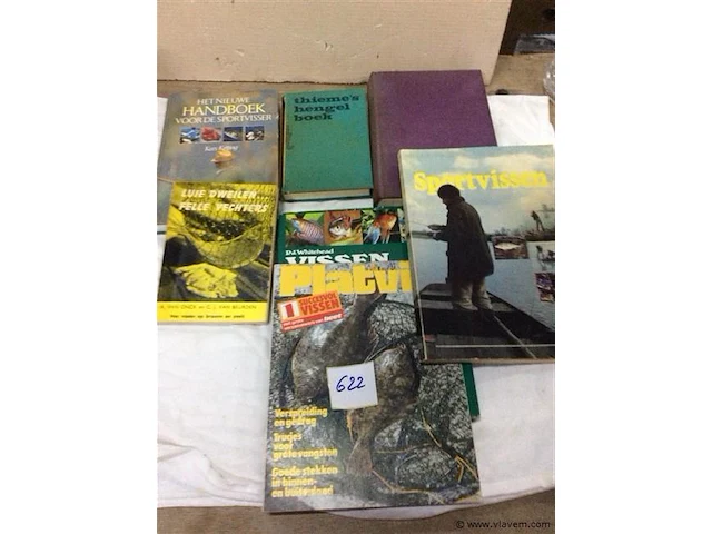 Lot boeken ivm vissen - afbeelding 1 van  3