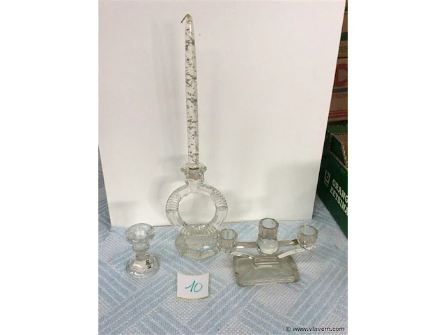Lot brocante / glas - afbeelding 1 van  1