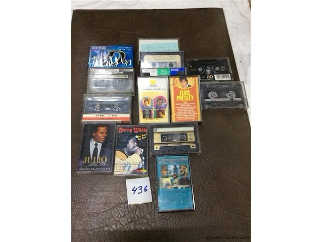 Lot cassettes - afbeelding 1 van  3