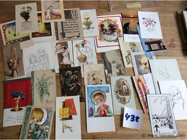 Lot communiekaartjes - afbeelding 1 van  4