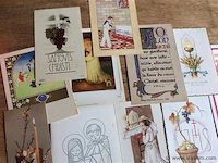 Lot communiekaartjes - afbeelding 2 van  4