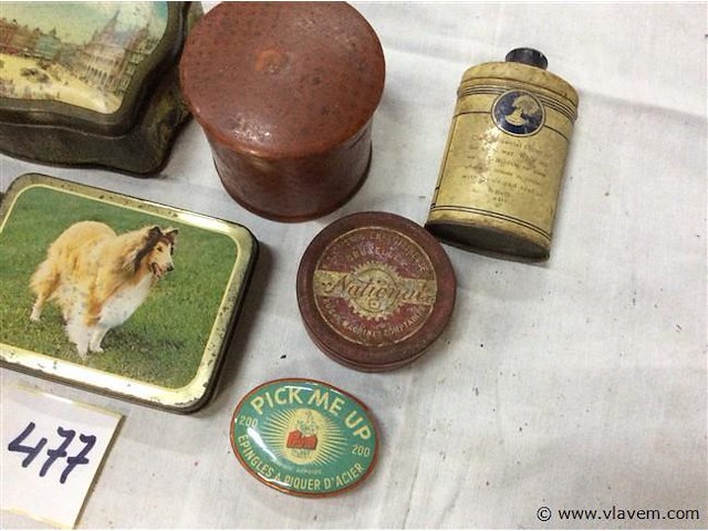 Lot diverse doosjes - afbeelding 2 van  3