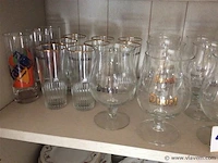 Lot diverse glazen / druppelglazen - afbeelding 2 van  3