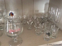 Lot diverse glazen / druppelglazen - afbeelding 3 van  3