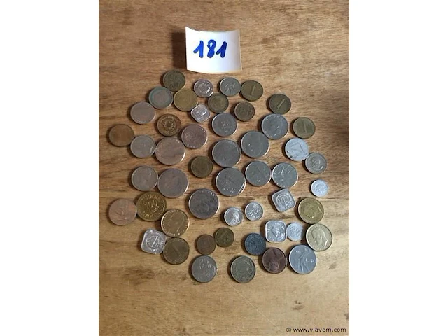 Lot diverse munten - afbeelding 1 van  3