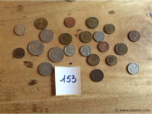 Lot duitse munten - afbeelding 1 van  3