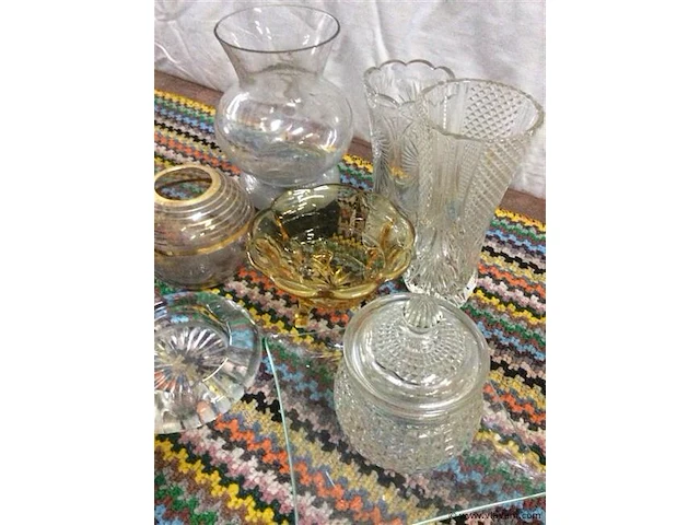 Lot glas divers - afbeelding 2 van  2