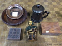 Lot houten decoratie - afbeelding 1 van  3