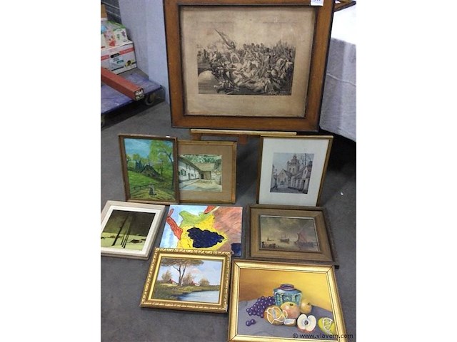 Lot kaders divers - afbeelding 1 van  4