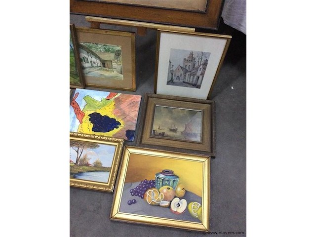 Lot kaders divers - afbeelding 2 van  4