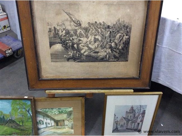 Lot kaders divers - afbeelding 4 van  4