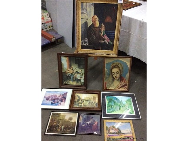 Lot kaders divers - afbeelding 1 van  3