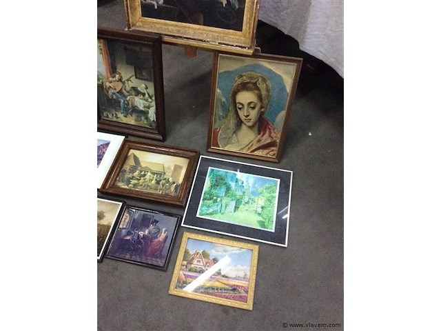 Lot kaders divers - afbeelding 2 van  3