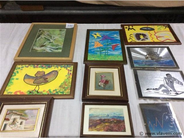 Lot kaders divers - afbeelding 1 van  3