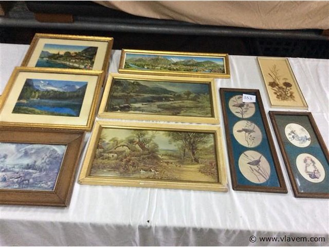 Lot kaders divers - afbeelding 1 van  4