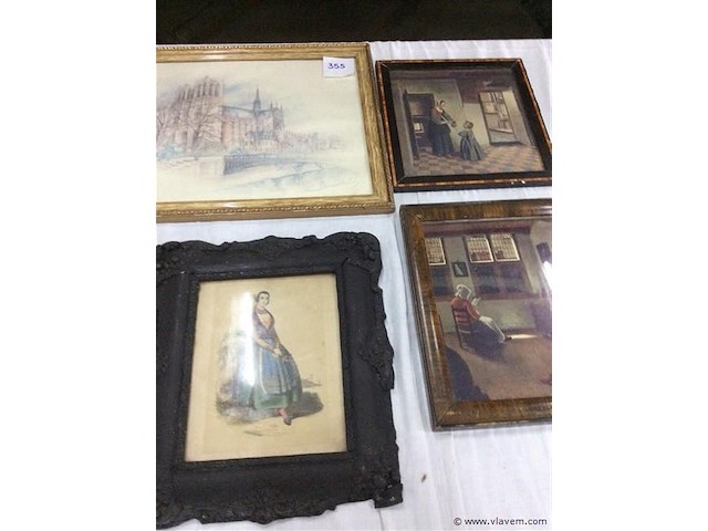 Lot kaders divers - afbeelding 3 van  3