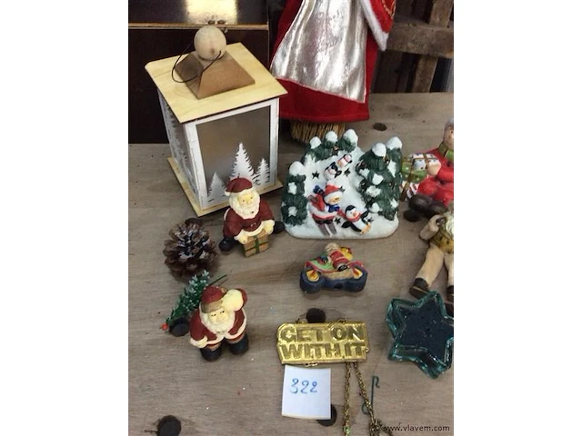 Lot kerst items divers - afbeelding 2 van  4