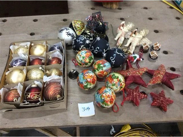 Lot kerstballen - afbeelding 1 van  4