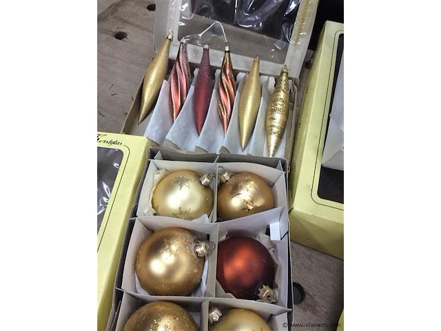 Lot kerstballen - afbeelding 3 van  3