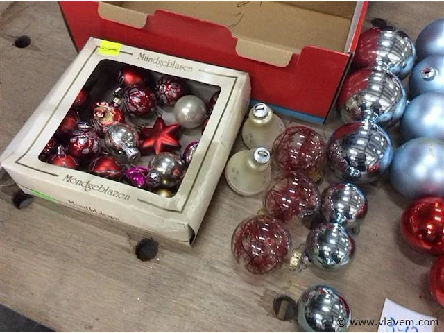 Lot kerstballen - afbeelding 2 van  4