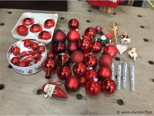Lot kerstballen - afbeelding 1 van  4