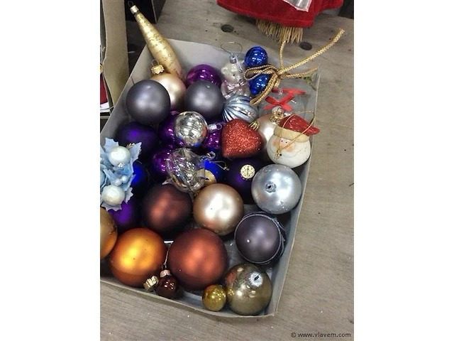 Lot kerstballen - afbeelding 3 van  3