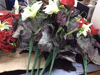 Lot kunst bloemen - afbeelding 3 van  3