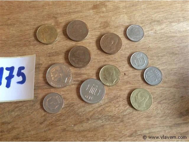 Lot luxemburgse munten - afbeelding 1 van  1
