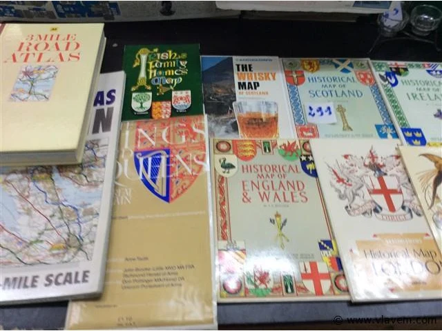 Lot mappen groot brettannië - afbeelding 1 van  3