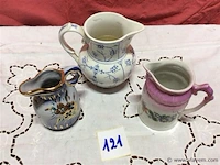 Lot melkkannetjes - afbeelding 1 van  3