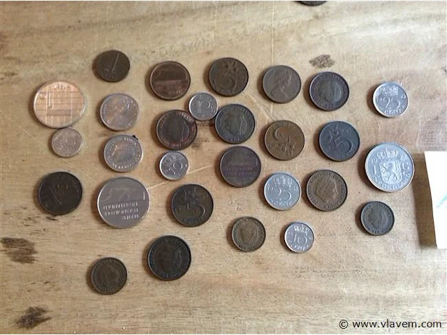 Lot nederlandse munten - afbeelding 1 van  3