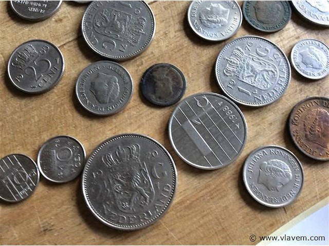 Lot nederlandse munten - afbeelding 2 van  2