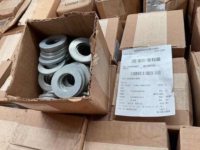 Lot of flat washer - afbeelding 1 van  5