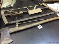Lot oud werkmateriaal - afbeelding 1 van  2