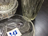 Lot schalen en vazen glas - afbeelding 2 van  2