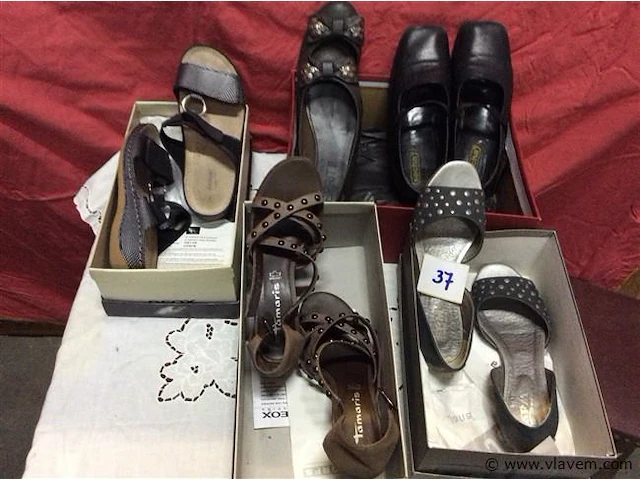 Lot schoenen 37/38 - afbeelding 1 van  3