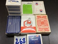 Lot speelkaarten - afbeelding 1 van  1