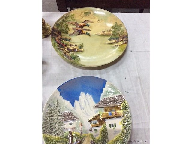 Lot varia oa koperen lamp - afbeelding 2 van  3