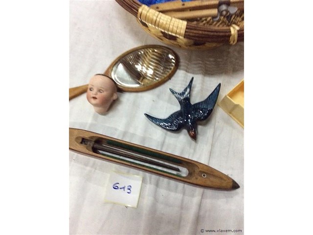 Lot varia oa porseleinen hoofdje - afbeelding 2 van  3