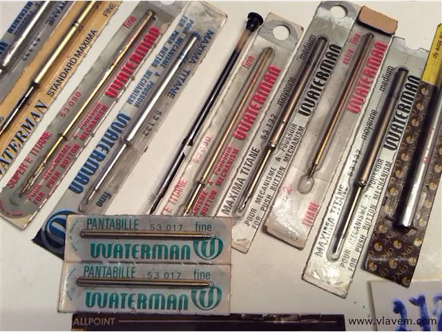 Lot vullingen waterman oud/nieuw - afbeelding 2 van  2