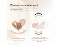 Lottili veerwiegmotor stil & zelflerend met timer en continue modus fijn instelbare trilling vanaf 3 kg - afbeelding 2 van  4
