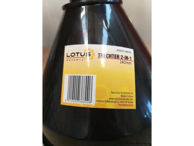 Lotus - 2 in 1 trechter - 20 x - afbeelding 2 van  4