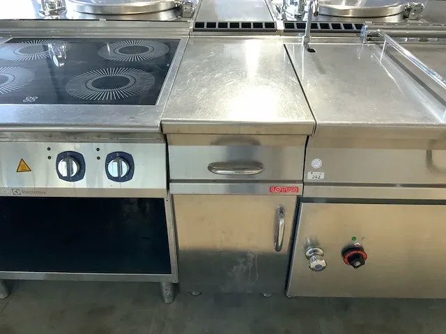 Lotus/electrolux bak- en kookeiland “rvs” - afbeelding 29 van  45