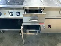 Lotus/electrolux bak- en kookeiland “rvs” - afbeelding 30 van  45